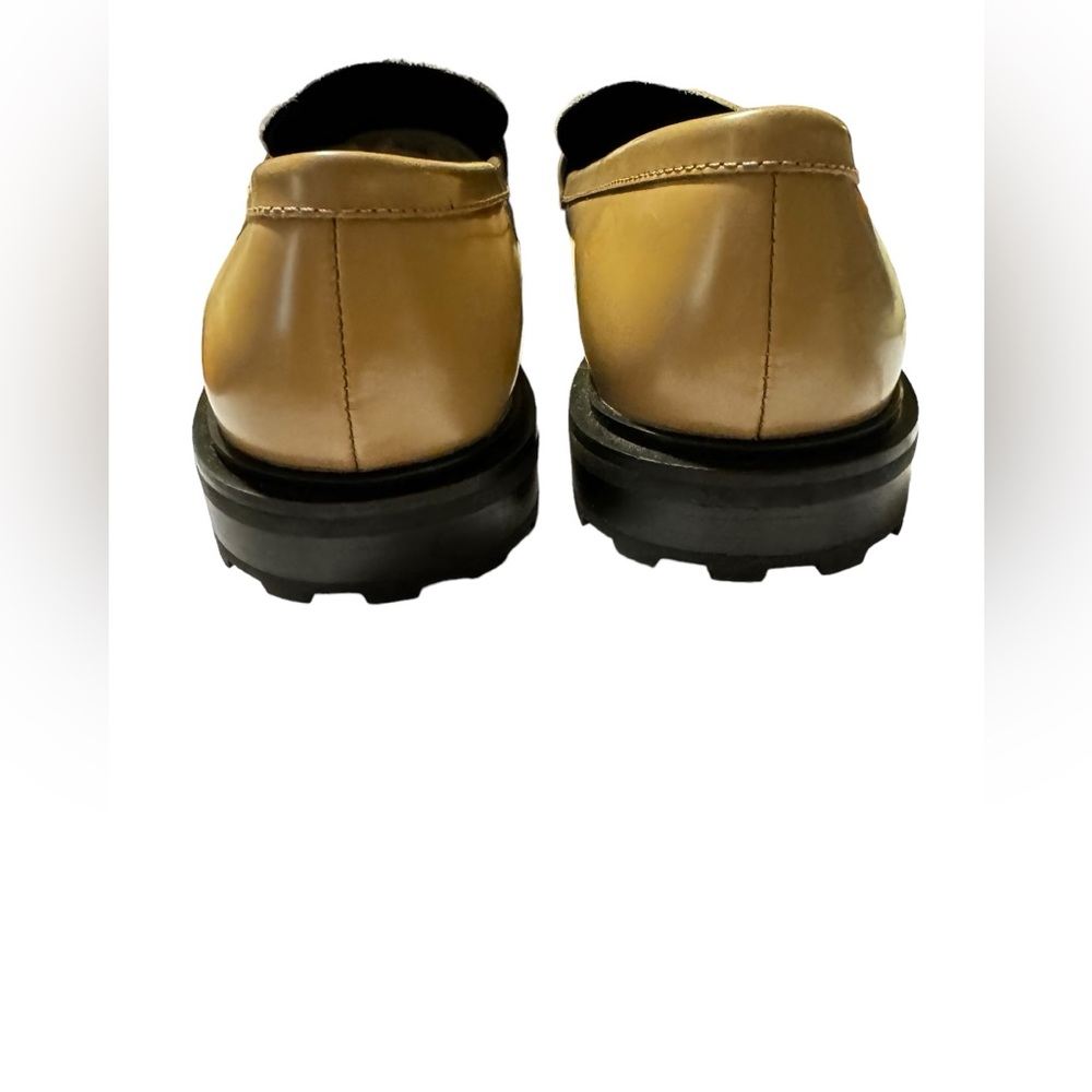 Ann Taylor Chain Leather Loafers 9 M - Picture 6 of 10